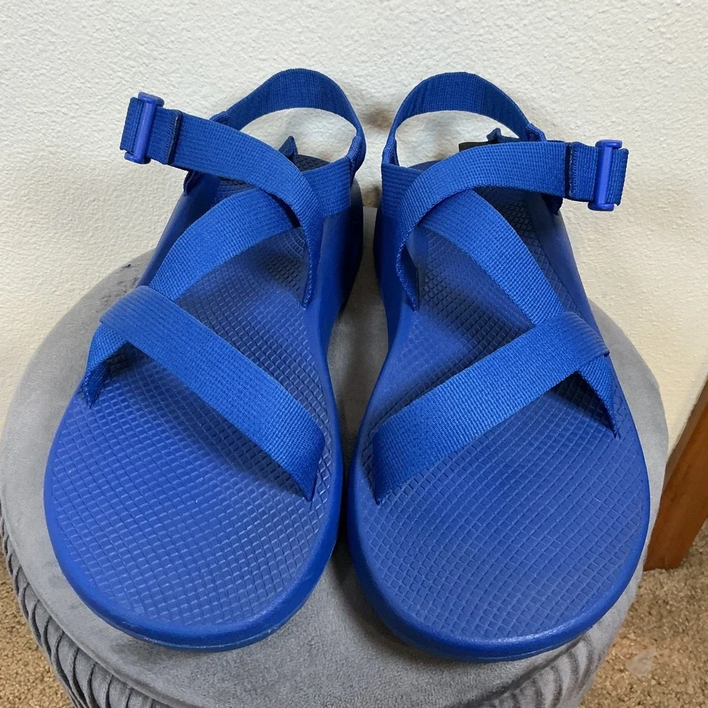 Chaco‎ Z/1 Classic Sz US 13 M Men's Blue Strappy Sports Sandals JCH110005Z